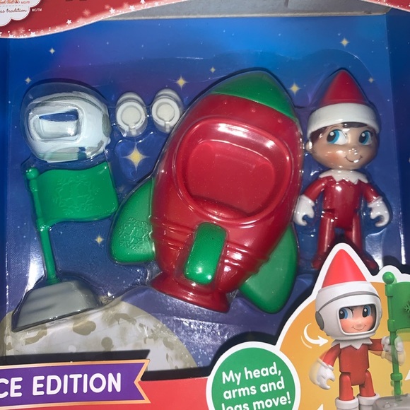 The Elf on The Shelf Space Edition Action Figure Play Set Christmas Holiday - Picture 2 of 4